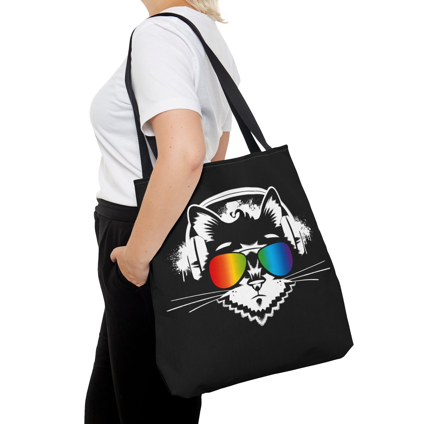 Music Cat Tote Bag