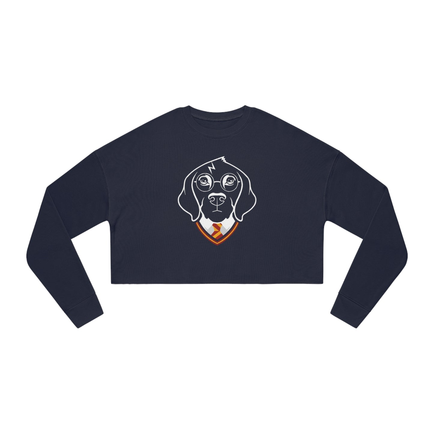 Wizard Dog Women's Cropped Sweatshirt