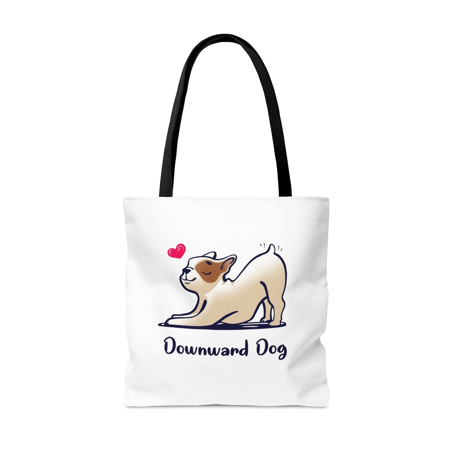 Yoga Dog Tote Bag