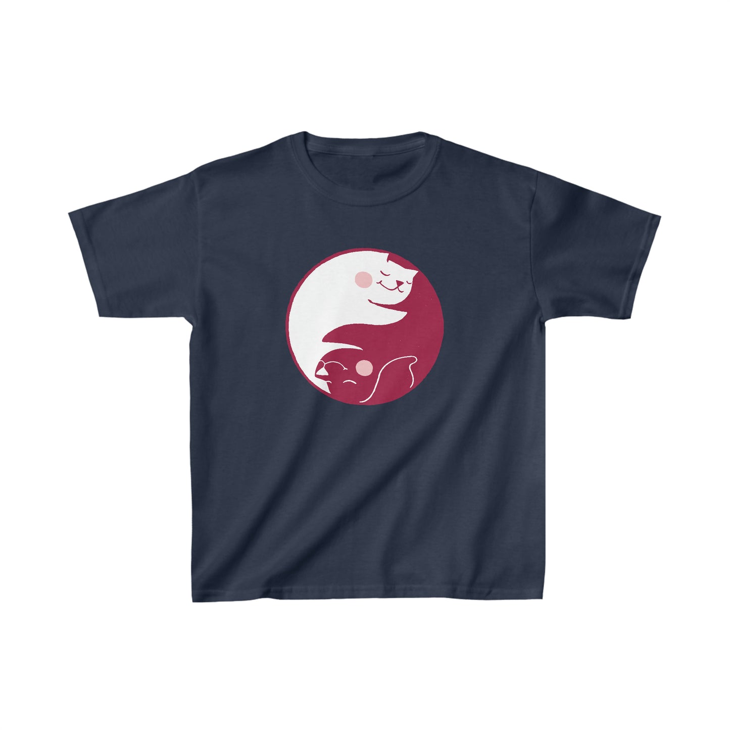 Rosewood Yin Yang Kids Heavy Cotton Graphic Tee