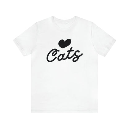 Love Cats Script Men's Graphic Tee