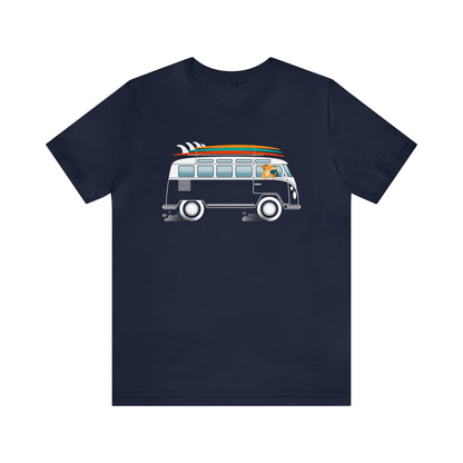 VW Van Surf Dog Men's Graphic Tee