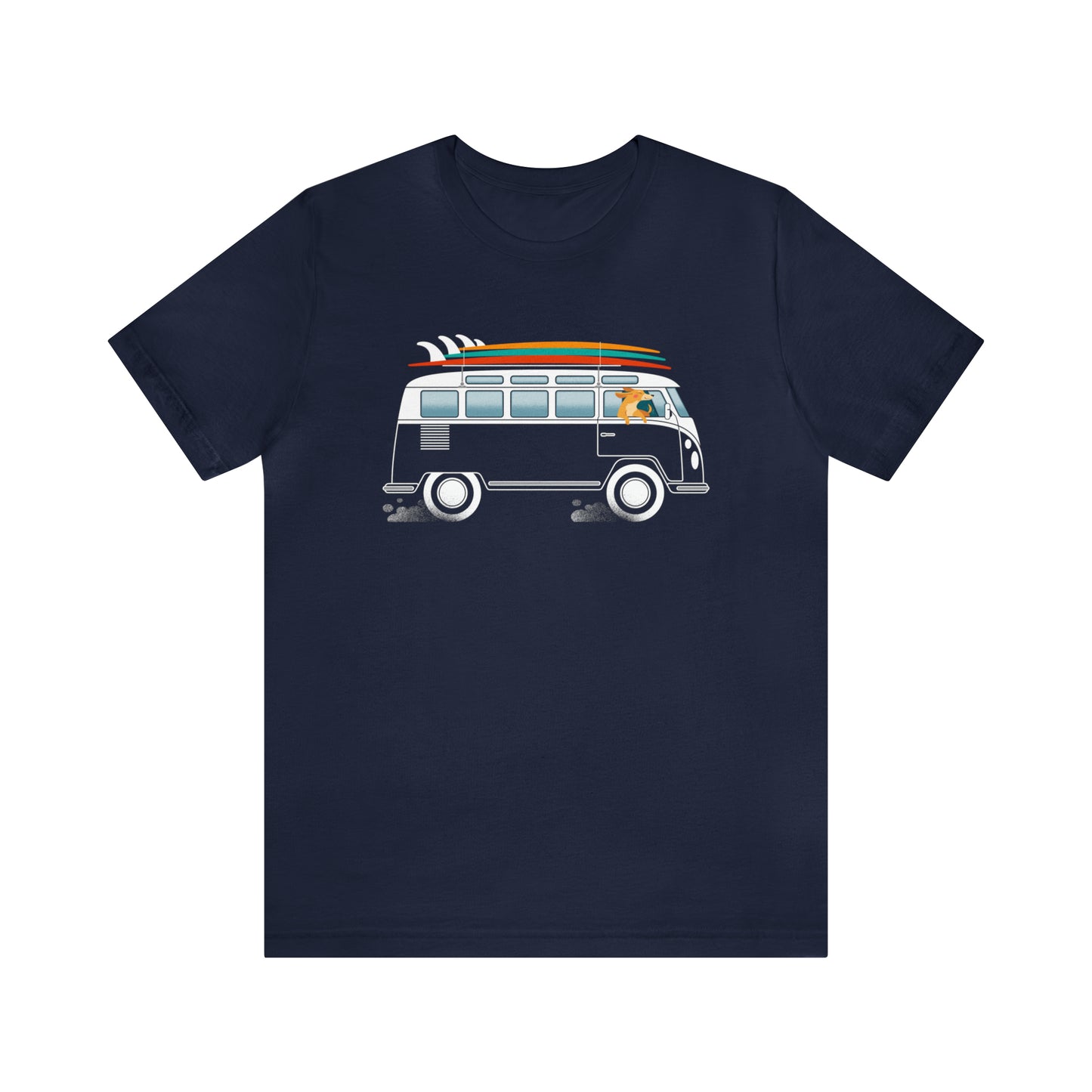 VW Van Surf Dog Women's Graphic Tee