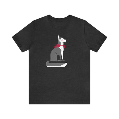 Sitting Husky Women's Graphic Tee
