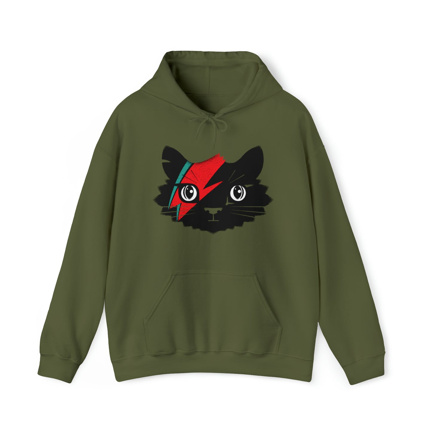 Ziggy's Cat Men's Hooded Sweatshirt