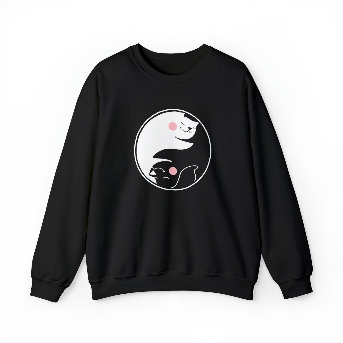 Yin Yang Women's Heavy Blend Crewneck Sweatshirt