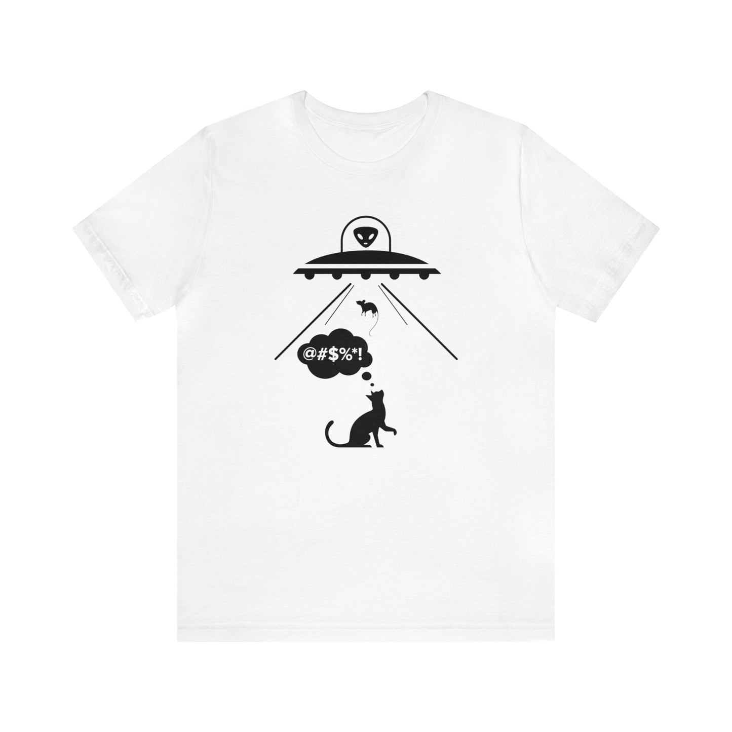 Alien Mouse Abduction Women's Graphic Tee