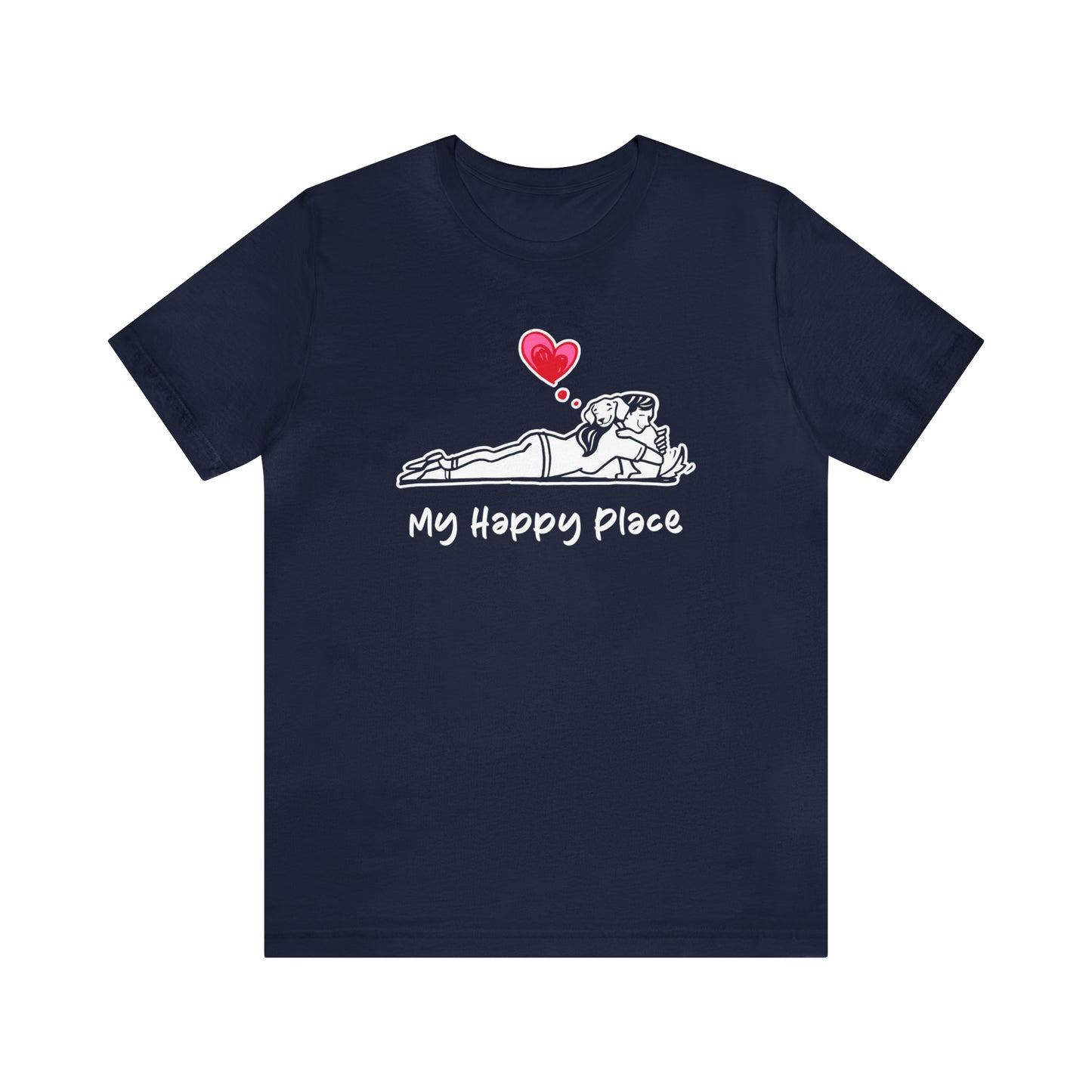 My Happy Place Dog Women's Graphic Tee