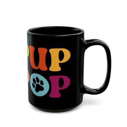 Pup Pop 15oz Black Mug