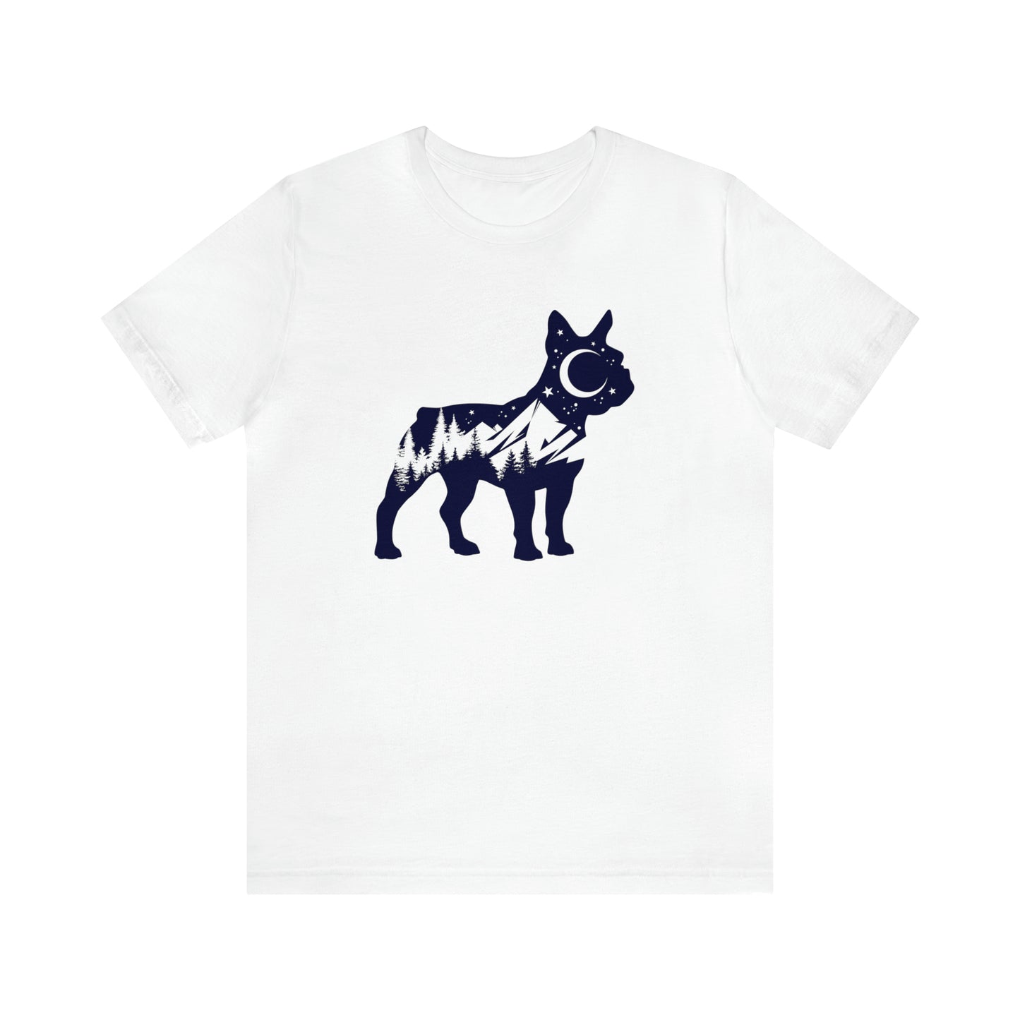 Mountain French Bulldog Men's Graphic Tee