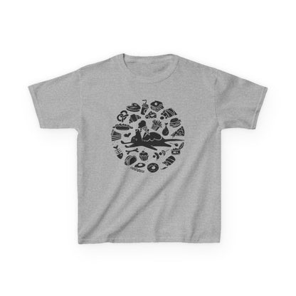 All Food is Dog Food Kids Heavy Cotton Graphic Tee