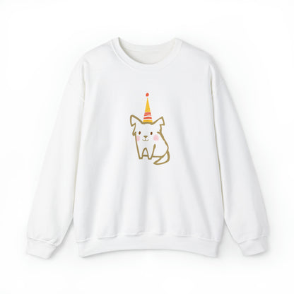 Birthday Dog Women's Heavy Blend Crewneck Sweatshirt