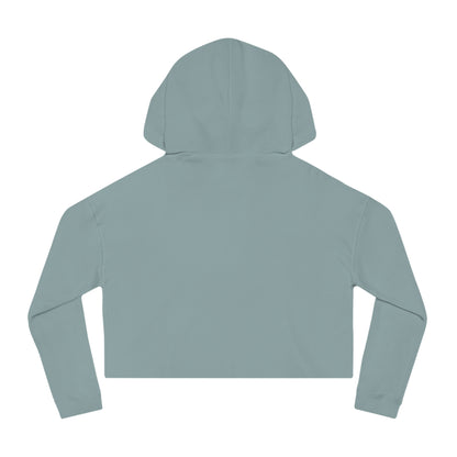 Love Cats Women’s Cropped Hooded Sweatshirt