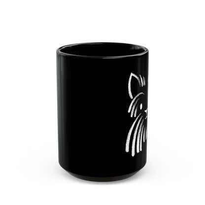 Dog BF#10 15oz Black Mug