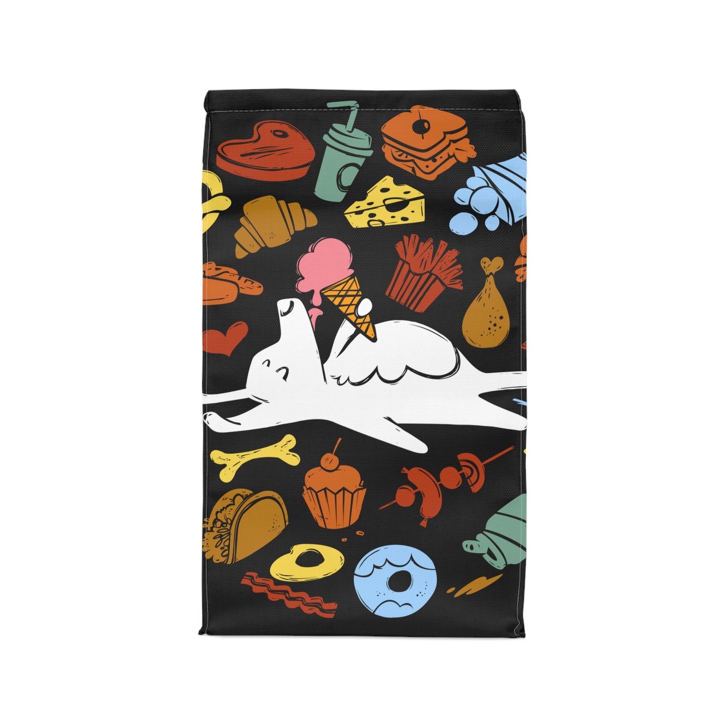 All Food is Dog Food Polyester Lunch Bag