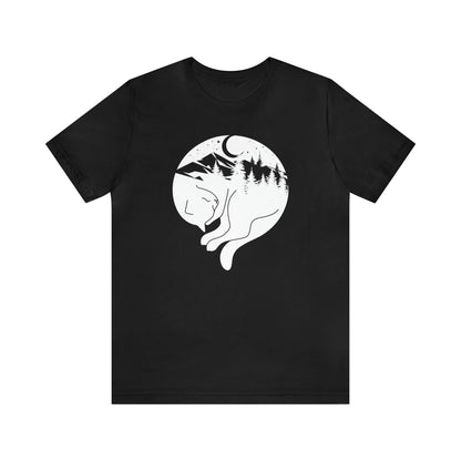 Sleeping Cat Women's Graphic Tee