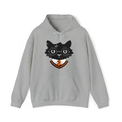 Wizard Cat Men's Hooded Sweatshirt