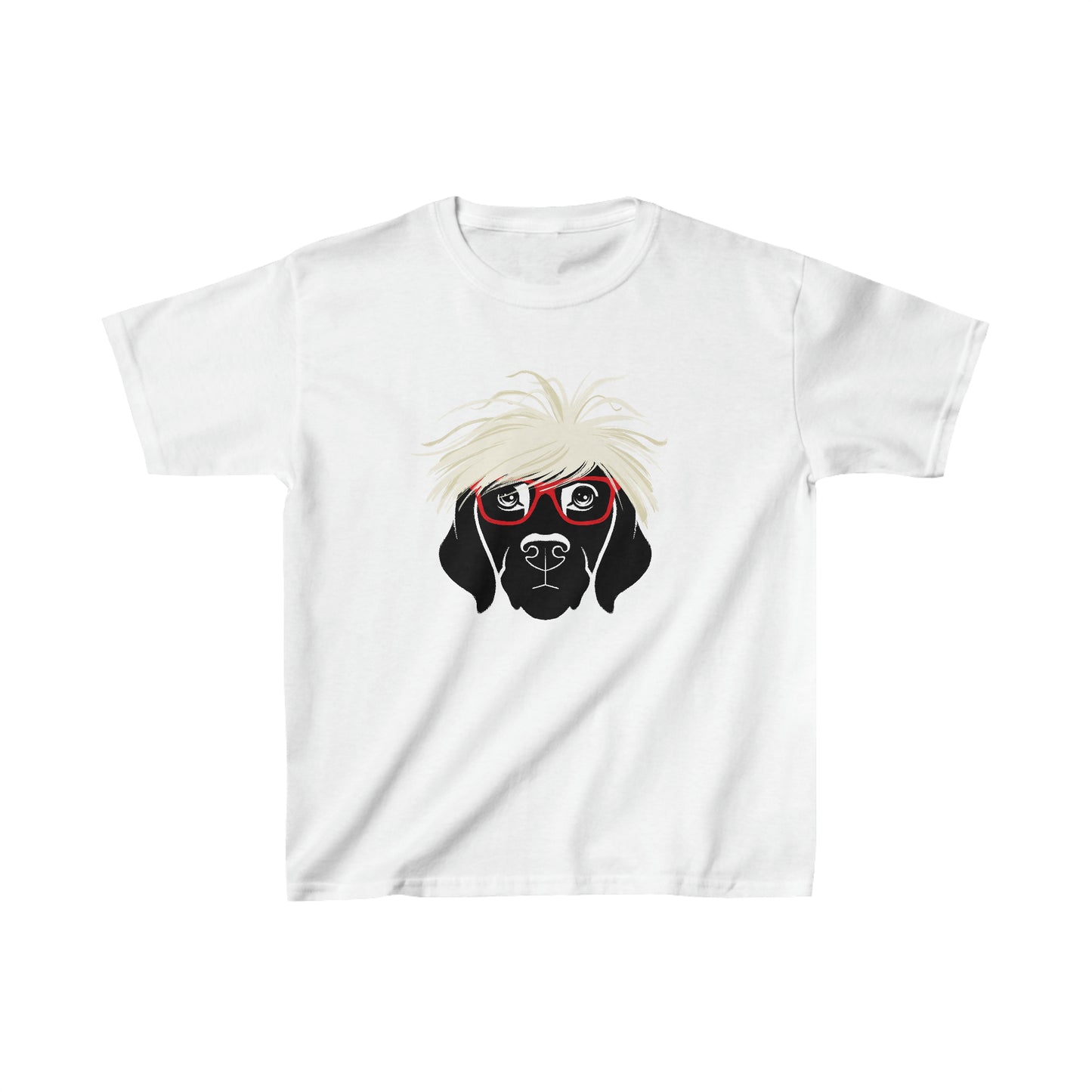 Pop Art Dog Kid's Heavy Cotton Tee