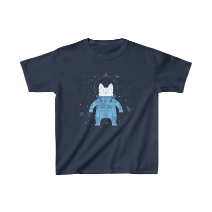Dog in Space Kid's Heavy Cotton Tee