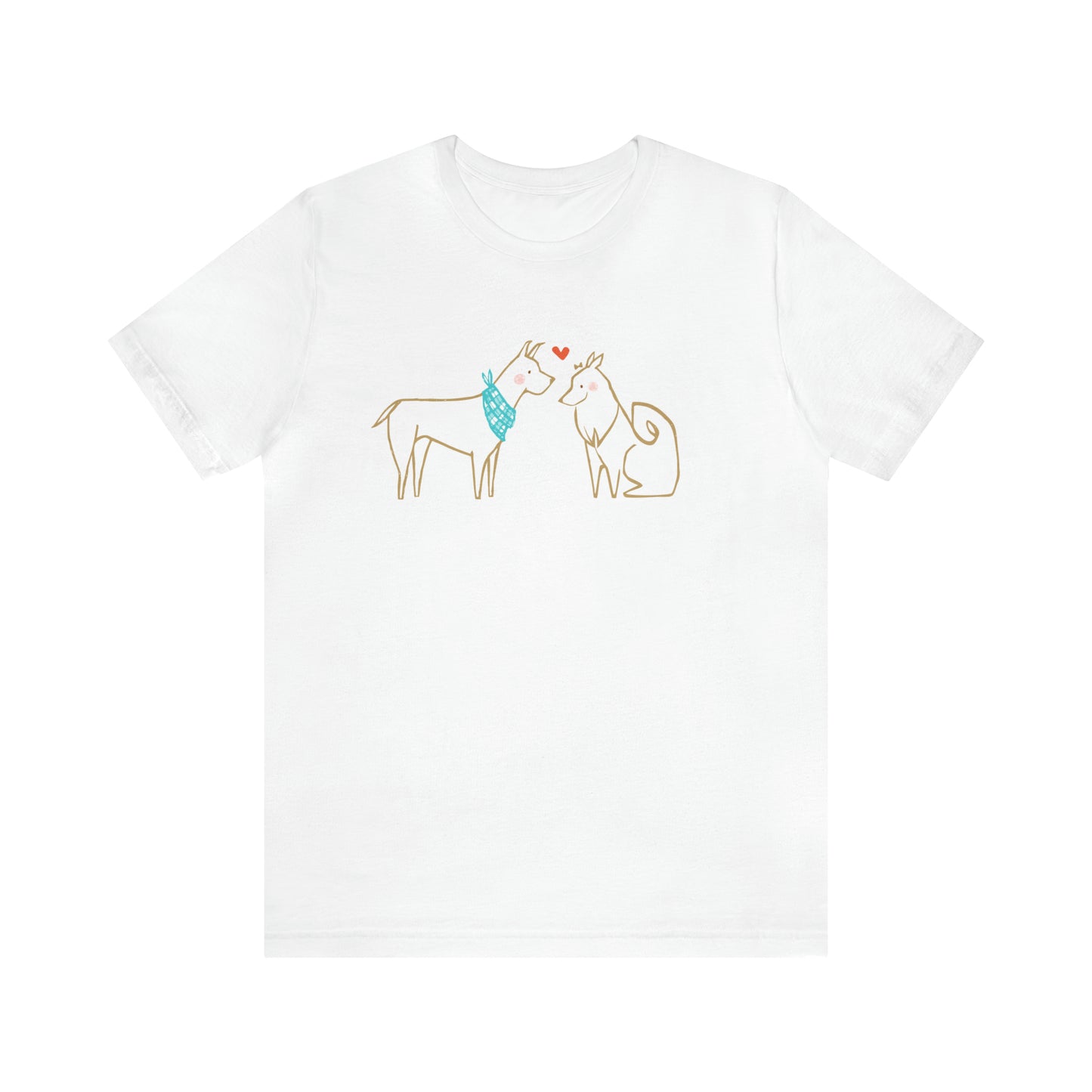 Dogs in Love Women's Graphic Tee