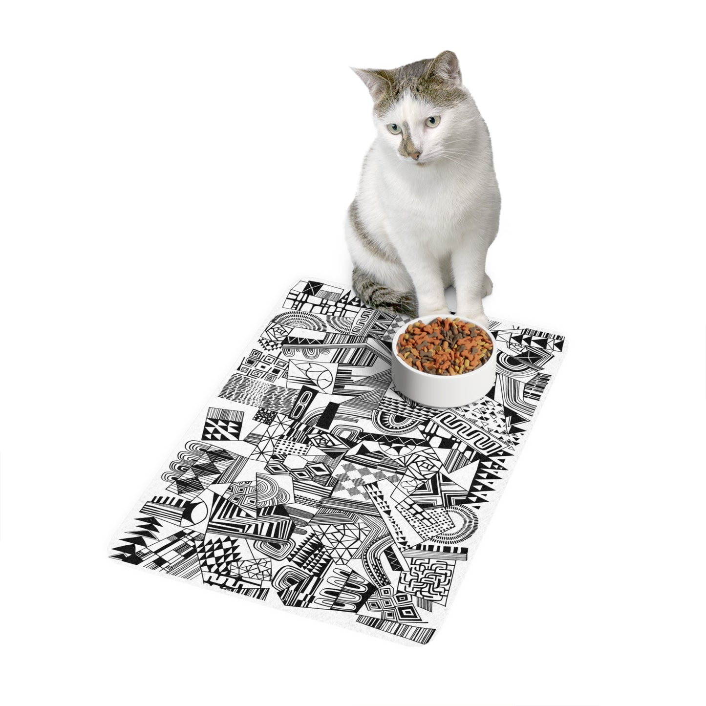 Pattern #2 Pet Food Mat (12x18)