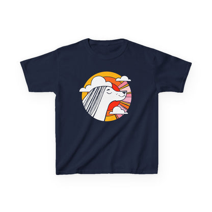 Sunset Beauty Kids Heavy Cotton Graphic Tee