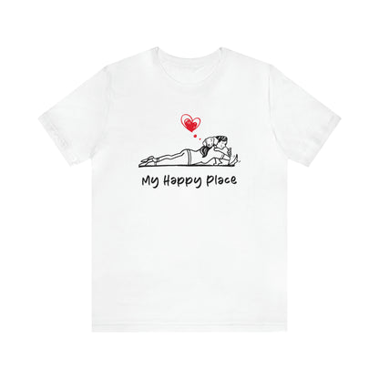 My Happy Place Dog Women's Graphic Tee