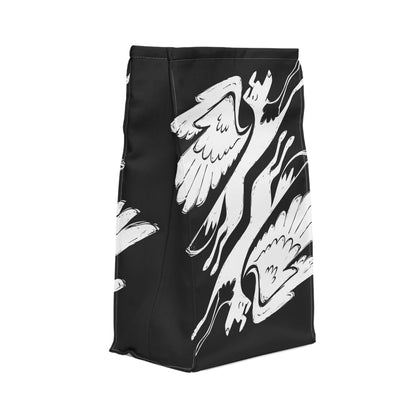 Angel Dogs Polyester Lunch Bag