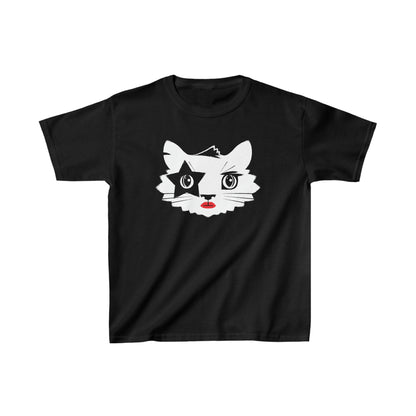 Rock 'n' Roll Cat Kids Heavy Cotton Graphic Tee