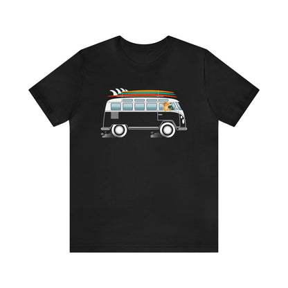 VW Van Surf Dog Men's Graphic Tee