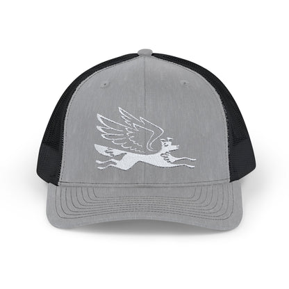 Angel Dog Snapback Trucker Cap