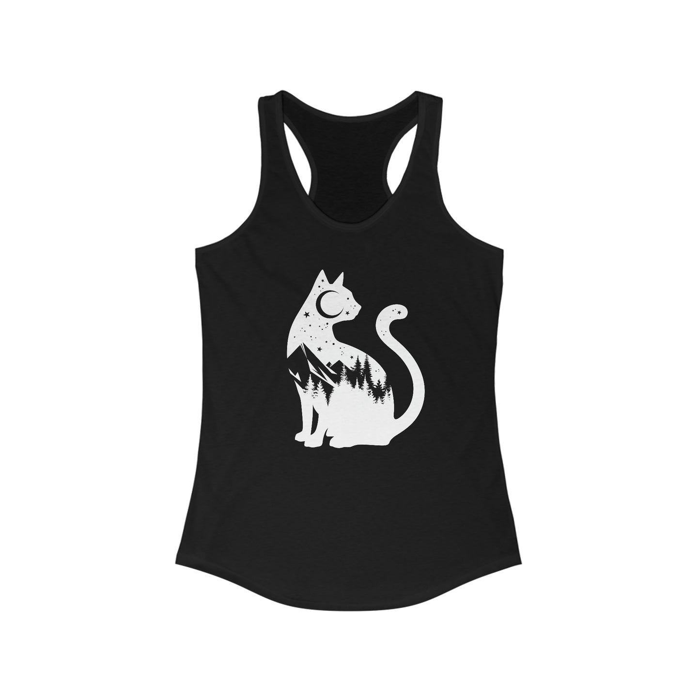 Mountain Cat Women's Racerback Tank Top