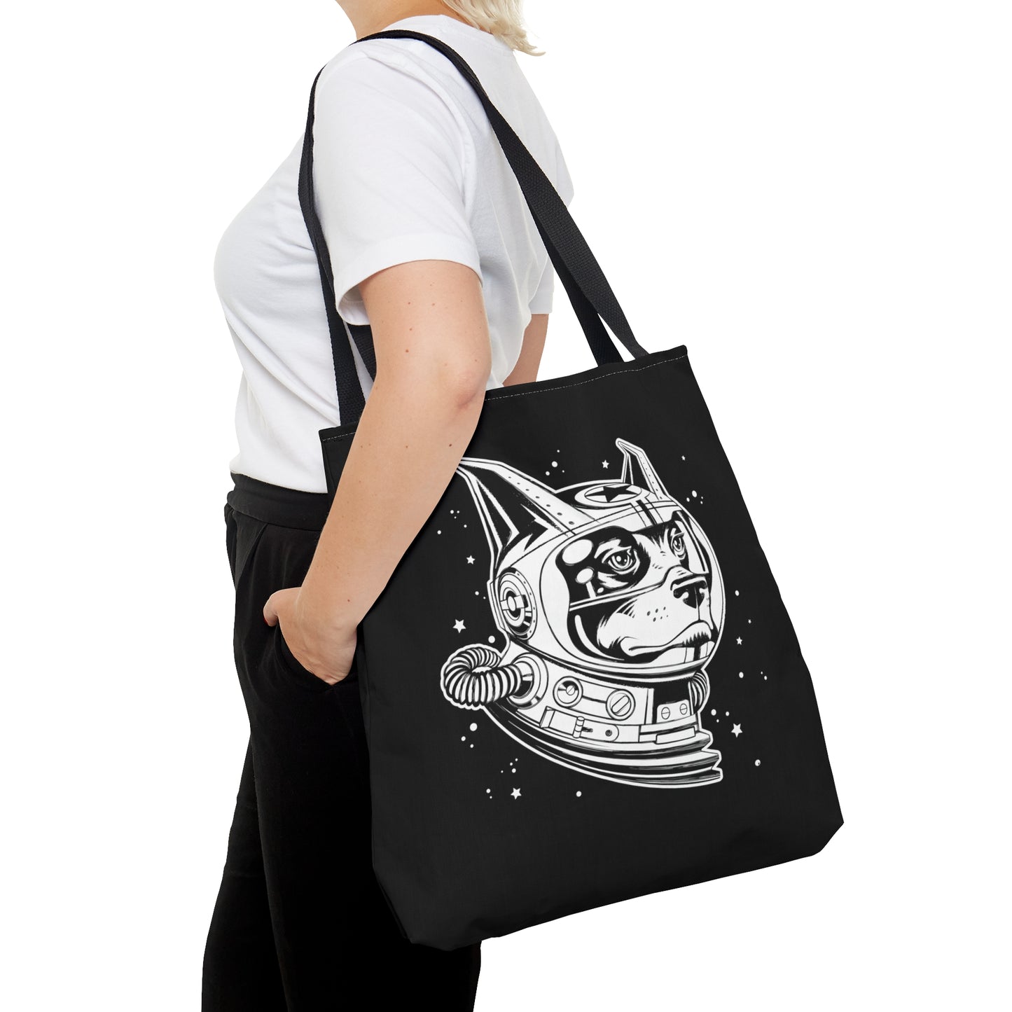 Space Dog Tote Bag