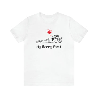 My Happy Place Cat Women's  Graphic Tee