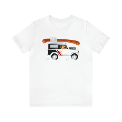 Land Rover Camping Dog Women's Graphic Tee