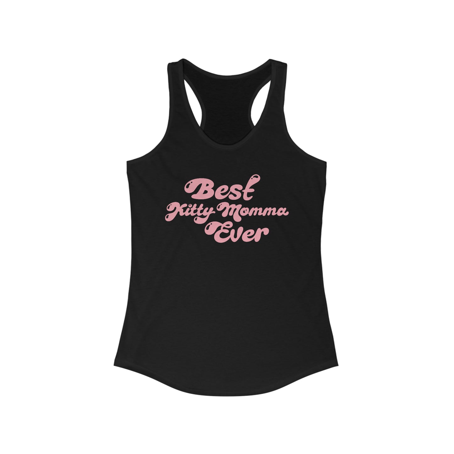 Best Kitty Momma Ever Women's Racerback Tank Top