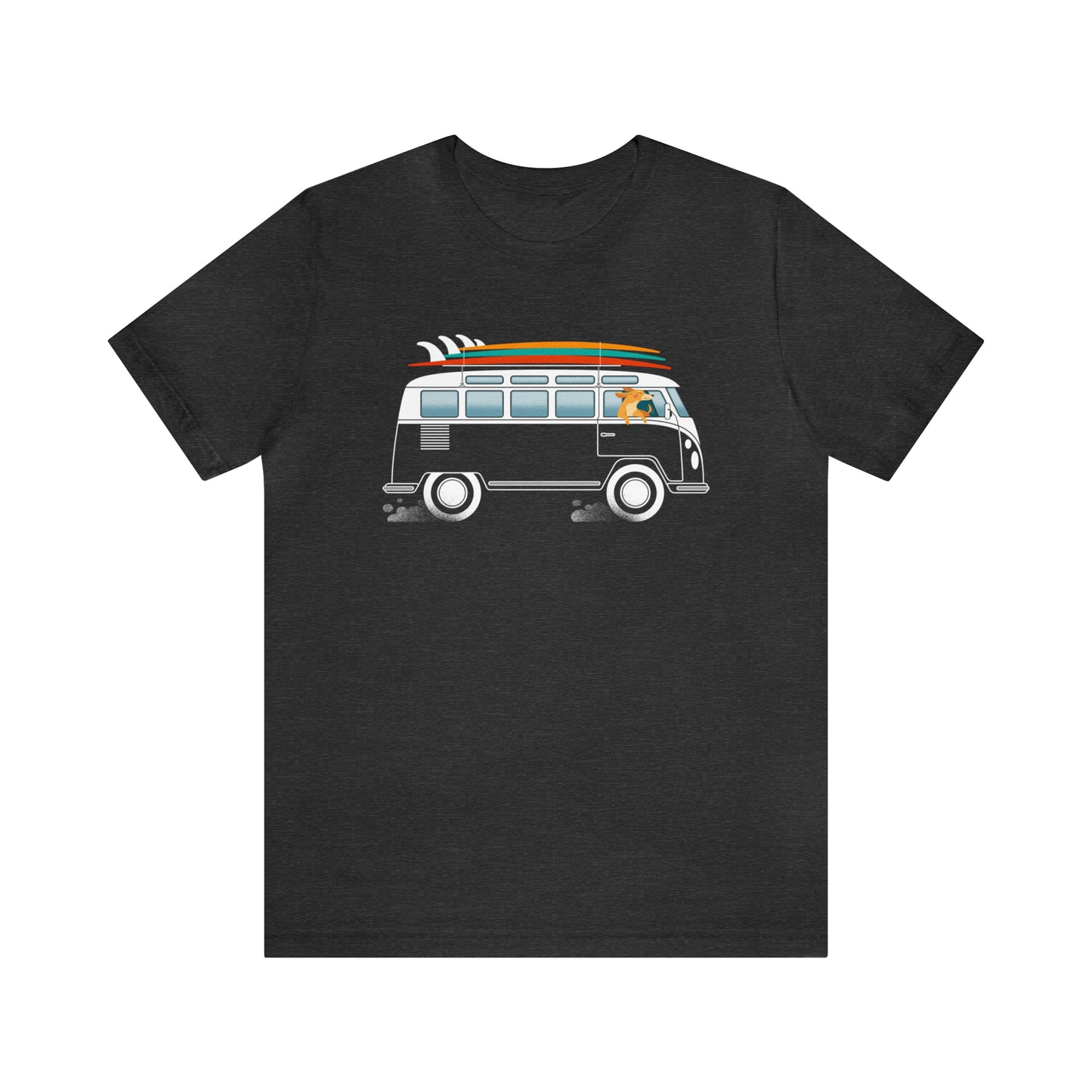 VW Van Surf Dog Men's Graphic Tee