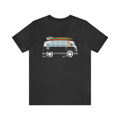 VW Van Surf Dog Women's Graphic Tee