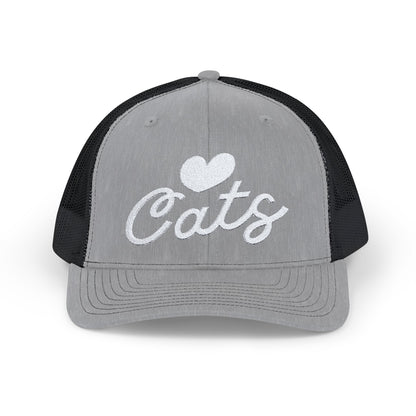 Love Cats Snapback Trucker Cap