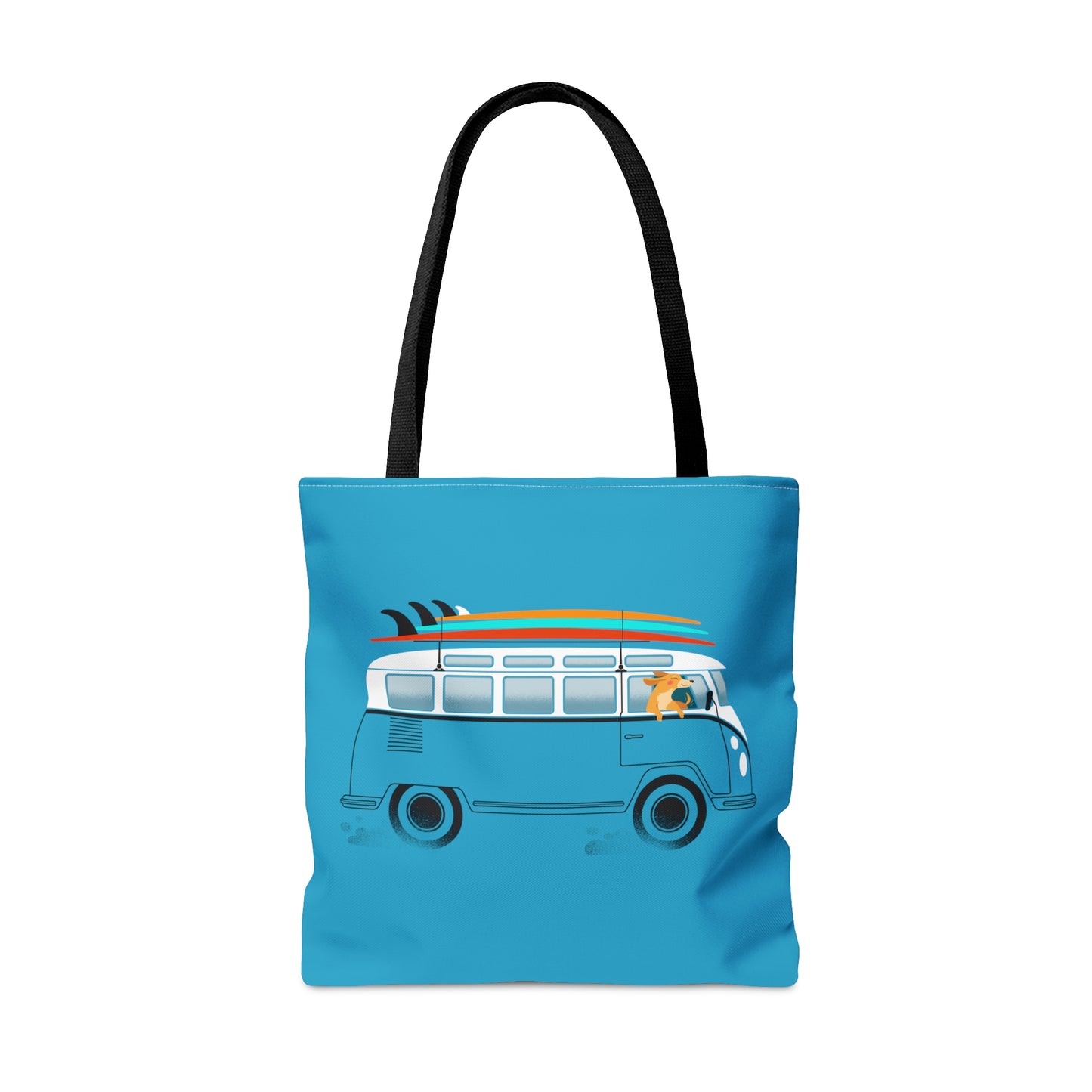 Surf Dog Tote Bag