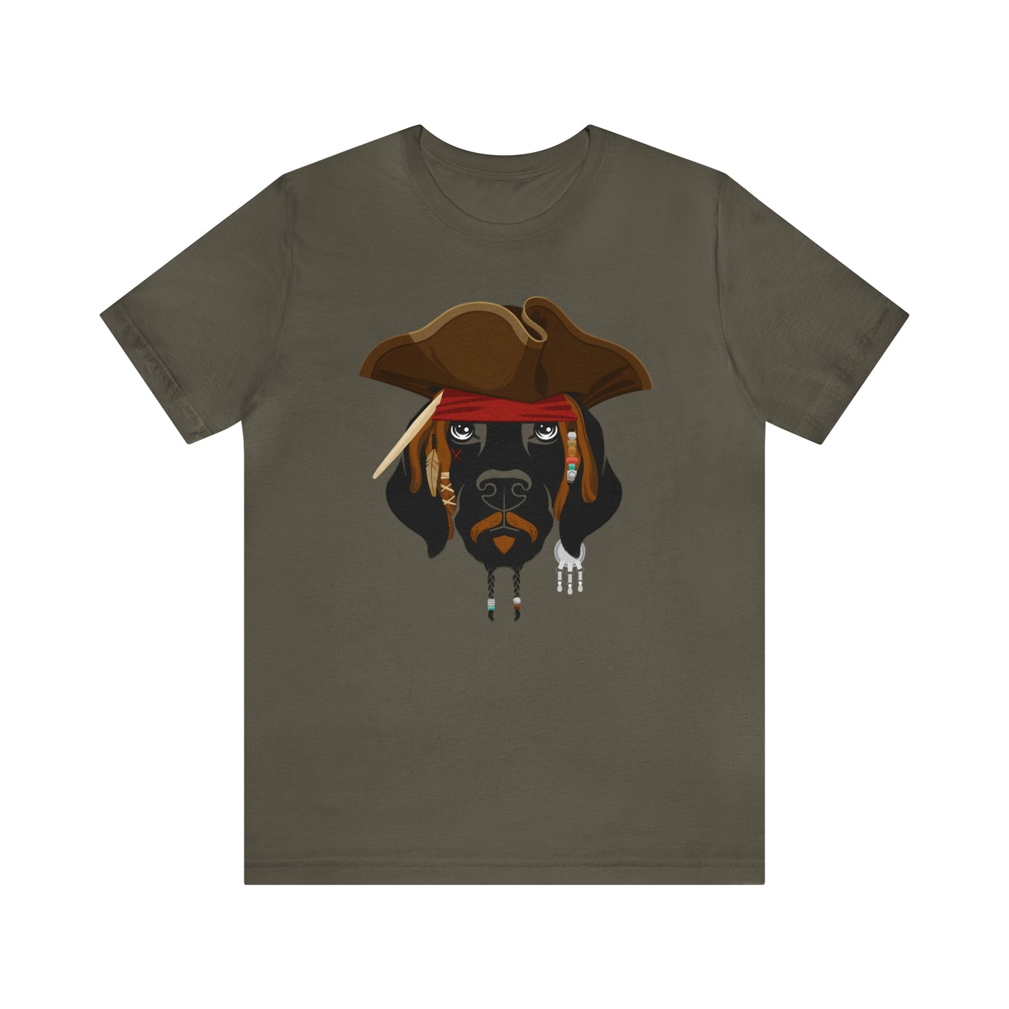 Pirate Dog Men's Graphic Tee