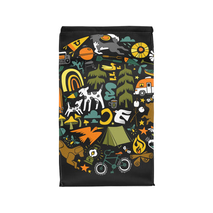 Camp Dogs Polyester Lunch Bag