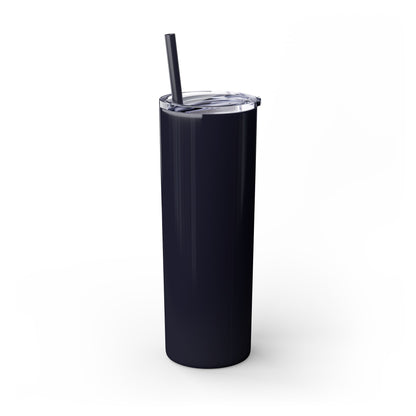 Jungle Dogs Skinny Tumbler with Straw, 20oz