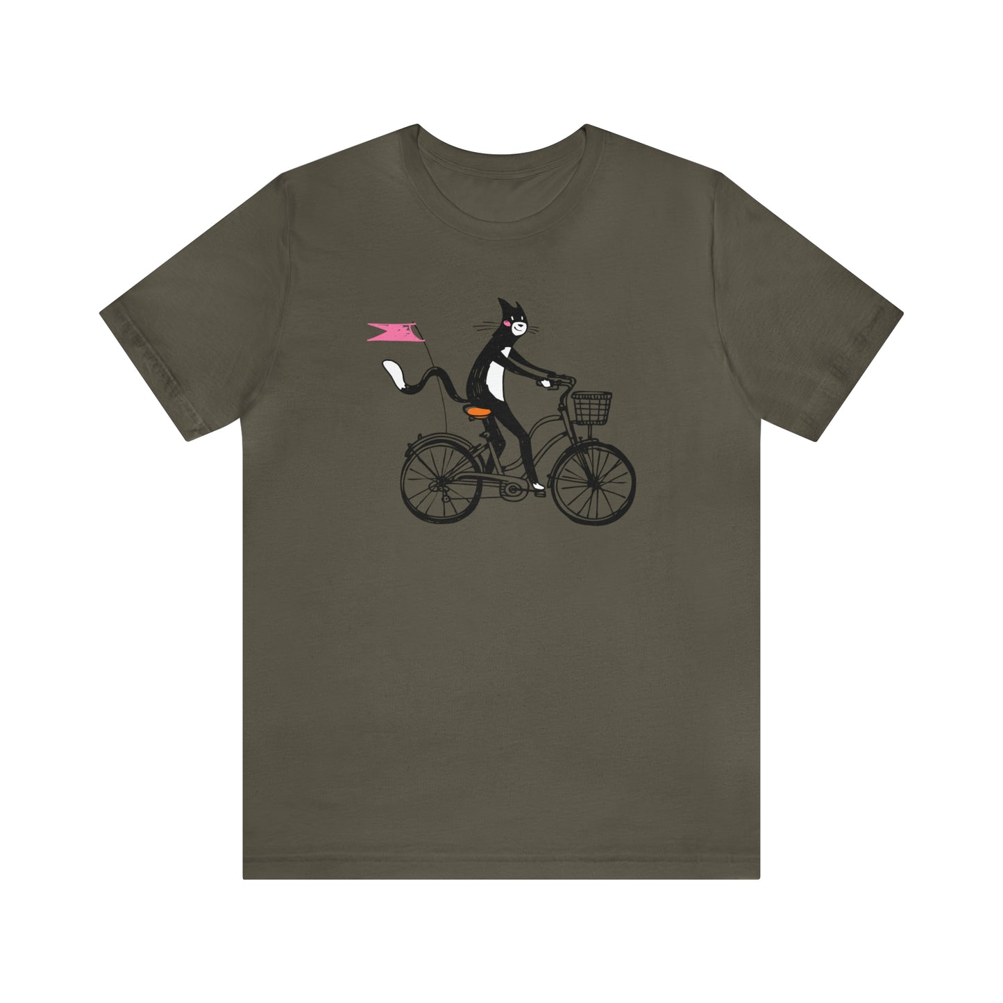 Bicycle Cat Women's Graphic Tee