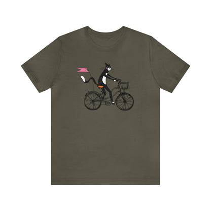 Bicycle Cat Women's Graphic Tee