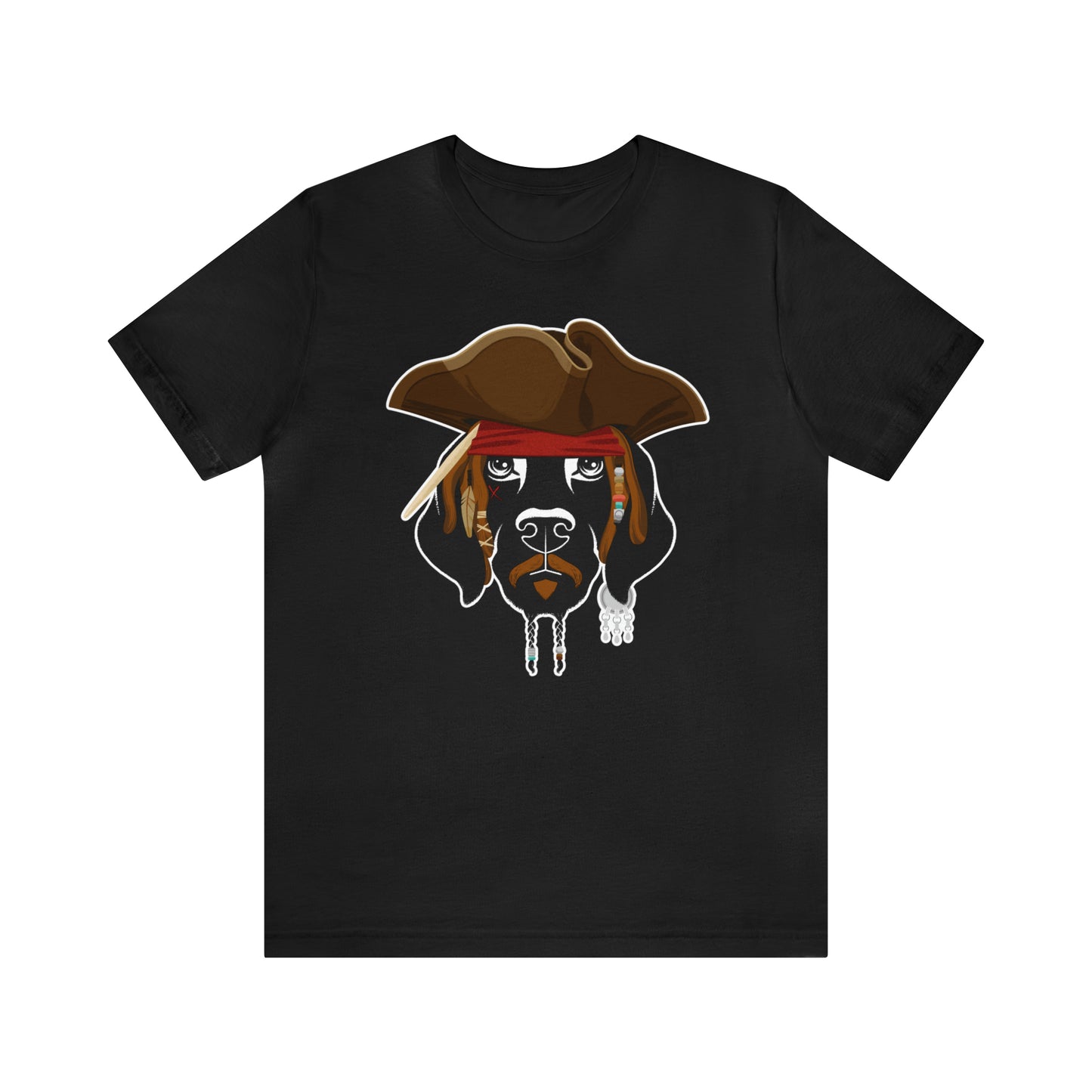 Pirate Dog Men's Graphic Tee