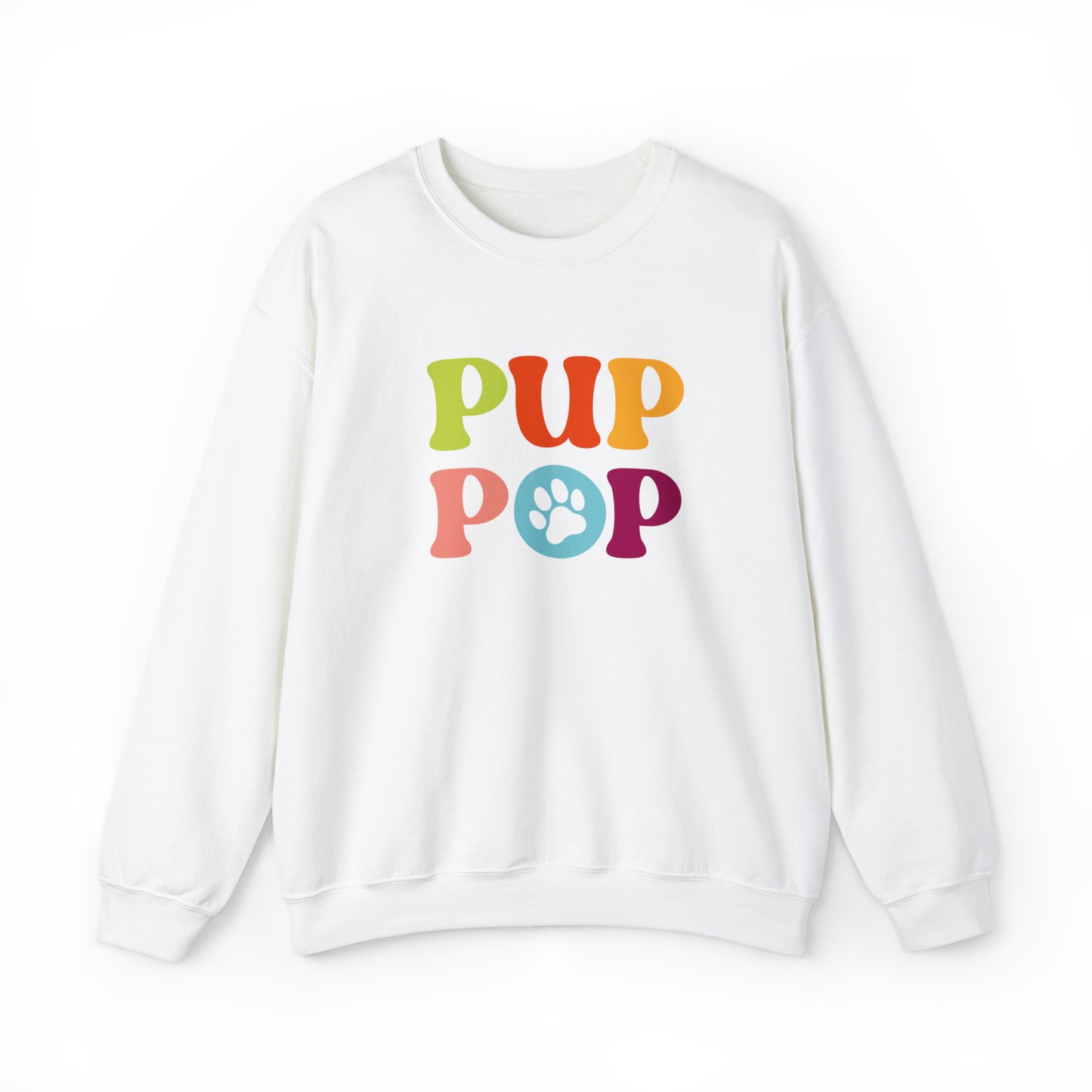 Pup Pop Men's Heavy Blend Crewneck Sweatshirt