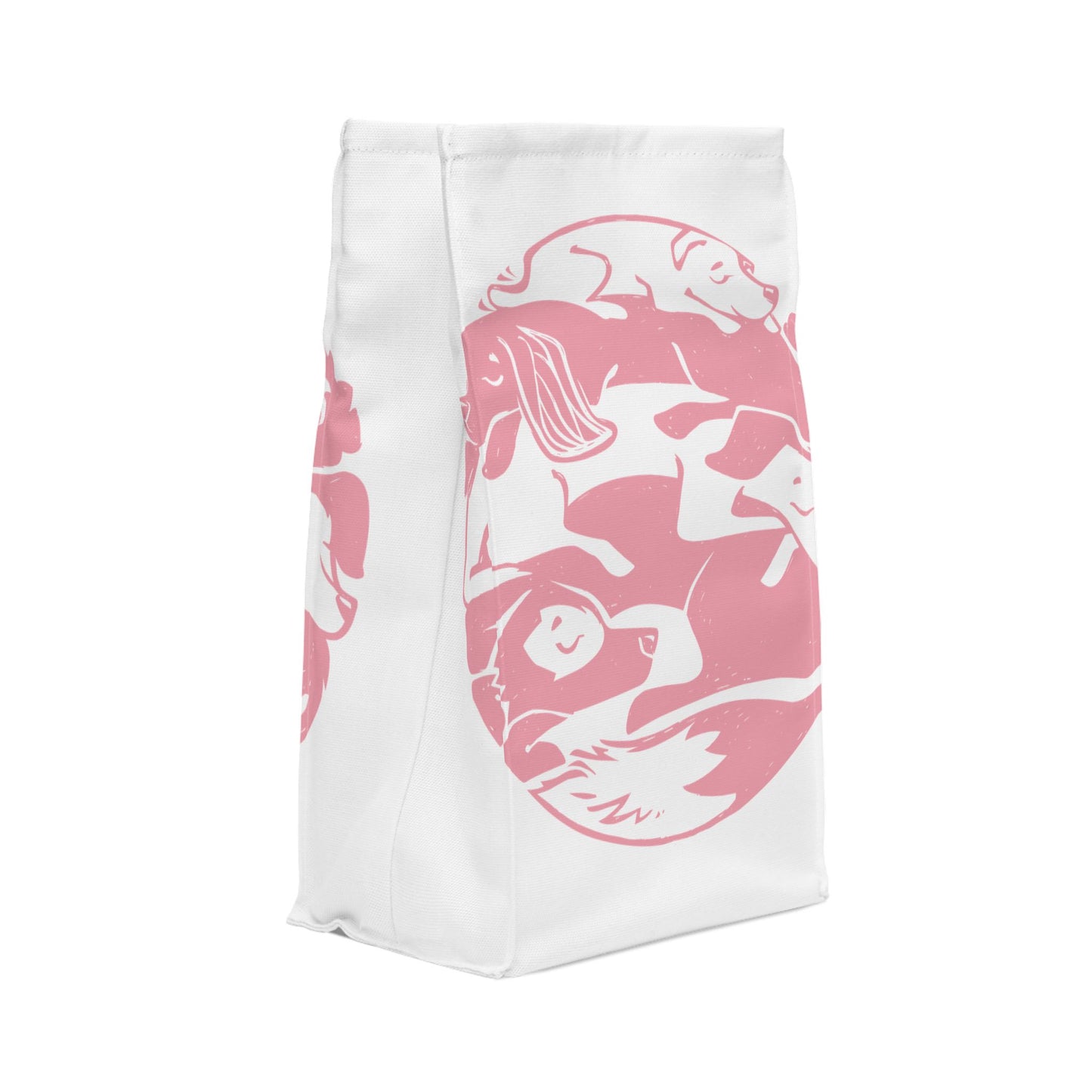 Dog Pile Polyester Lunch Bag