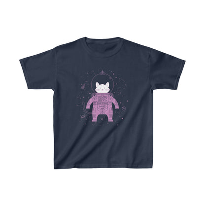 Cat in Space Kid's Heavy Cotton Tee