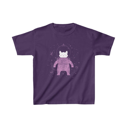 Cat in Space Kid's Heavy Cotton Tee